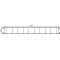 Barrier | according to TL | length: 2.00 m | height: 250 mm